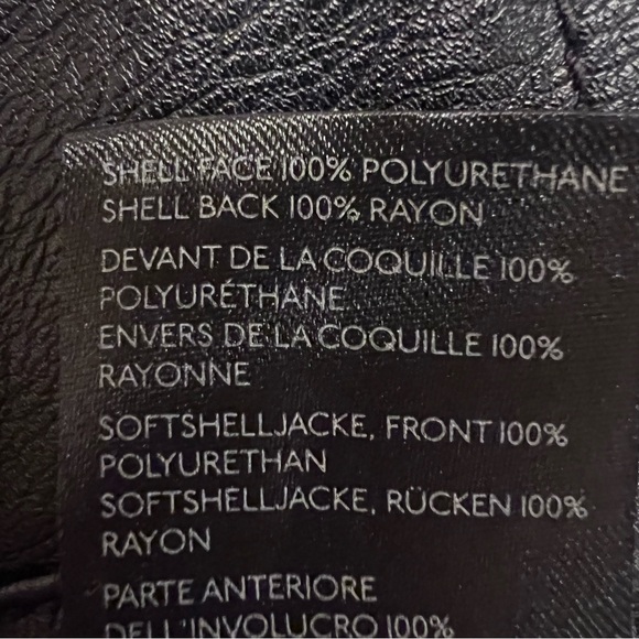 Urban Outfitters High-Rise Vegan‎ Faux Leather Flare Pants Black Size 30 - Picture 11 of 11